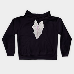 Leaf Purple Kids Hoodie